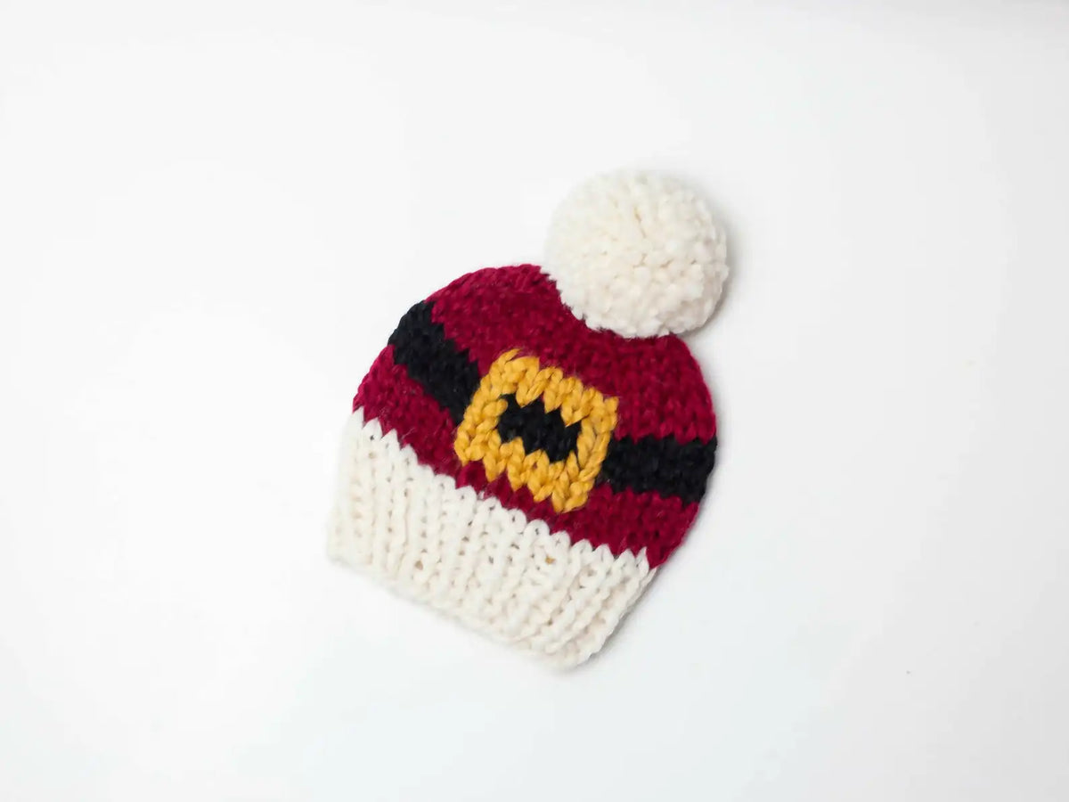Santa Belt Hat (Knit)
