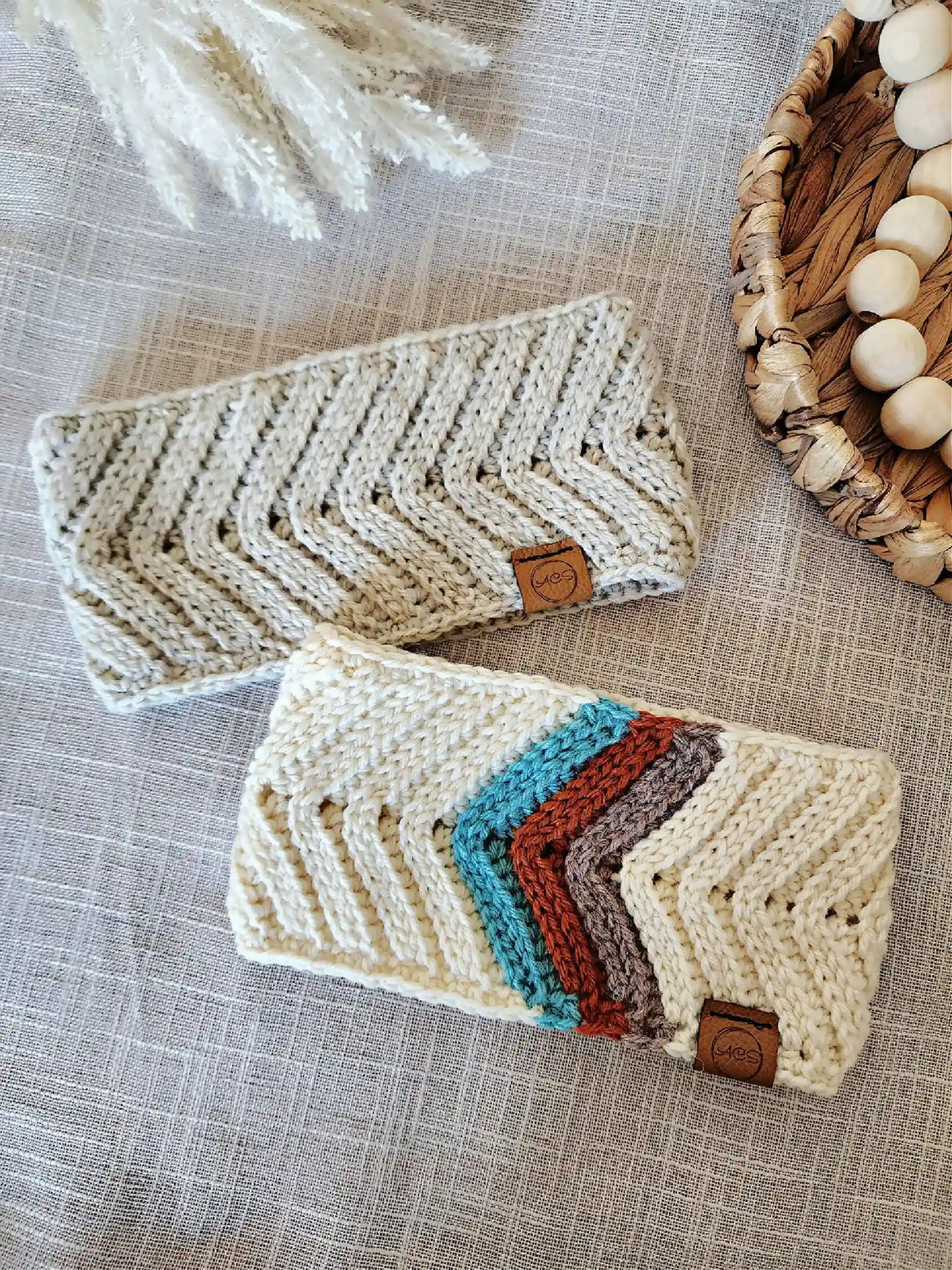 Adelaide Knit-Look Ear Warmer (Crochet)